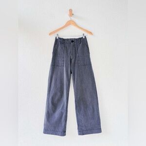 Esby Finch Jean - railroad stripe - size 12